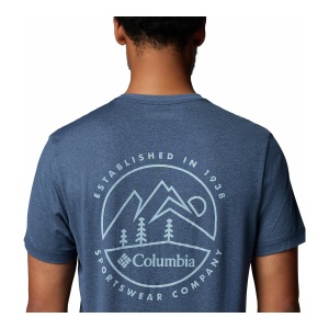 Tricou Barbati Columbia Parsons Point™ Back Graphic Bleumarin - Img 5