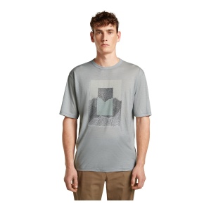 Tricou Barbati Icebreaker 150 Tech Lite Relaxed Mountain Shift Gri