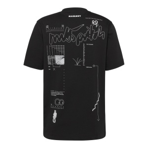 Tricou Barbati Mammut Base Multi-Pitch Negru - Img 6