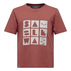 Tricou bumbac copii Salewa Graphic