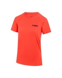 Tricou CEP Core Run Ultralight SS - portocaliu neon coral | respirabil - Img 3