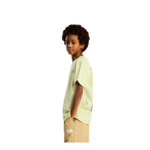 Tricou Copii The North Face Voyage Relaxed Graphic Beige - Img 4