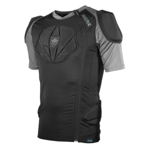 Tricou cu protectii TSG Tahoe Pro A S/S - Black L - Img 11