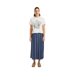 Tricou Femei Icebreaker Merino 150 Tech Lite Crop NZ Flora Gri - Img 3
