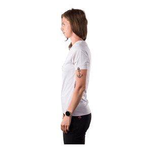 Tricou Femei Northfinder Quick-Dry Wicking Lightweight Ines Creamwhite - Img 4