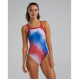 TYR - Costum femei - Unwaver Diamonfit - Navy Red