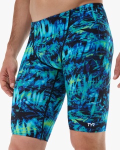 TYR - costum inot barbati tip jammer - Durafast Lite Jammer Seismo - Blue - 28 (S) - Img 17