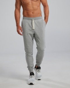 TYR - pantaloni joggers - UltraSoft Men's Heavyweight Terry Jogger - gri