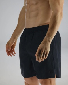 TYR - pantaloni scurti de inot pentru barbati - Deck-X Swim Short Solid - Black - 2XL - Img 3