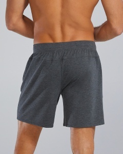 TYR - pantaloni scurti - UltraSoft Men's Midweight Terry A.M. Shorts - Charcoal | Heather - Img 2