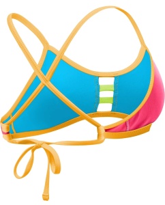 TYR Solid Pacific Tieback Top roz-portocaliu - Img 2