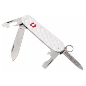 Victorinox - briceag Cadet Alox, 9 functii - argintiu - Img 4