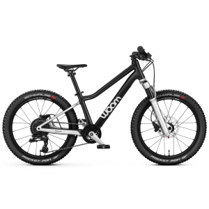 Woom 4 OFF AIR - generatia 2 - bicicleta copii 20" - negru