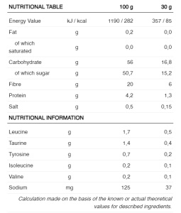 226ers - jeleu energie - Vegan Gummy Bar - mango - 30gr - Img 2