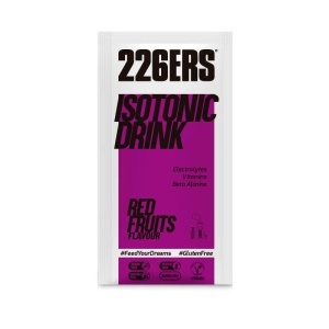 226ers - plic pudra isotonic - isotonic drink - fructe rosii - 20gr