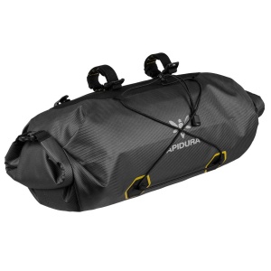 Apidura - geanta bicicleta cu prindere pe ghidon, Expedition Handlebar Pack 14 litri - gri negru - Img 5