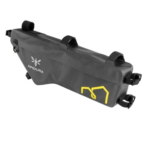 Apidura - geanta cadru bicicleta Expedition Frame Pack 5.3 litri (pentru cadru compact) - gri negru - Img 4