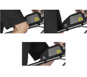 Apidura - geanta mica cadru bicicleta Backcountry 2.0 Top Tube Pack 1 litru - negru gri - Img 7