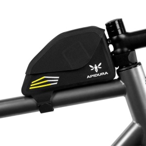 Apidura - geanta mica cadru bicicleta Racing Top Tube Pack 0.5 litri - negru - Img 5