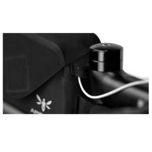 Apidura - geanta mica cadru bicicleta Racing Top Tube Pack 1 litru - negru - Img 5