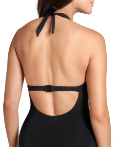 Arena - costum inot femei intreg - W Alessia Clip Back C-Cup - Black - Img 2