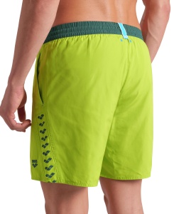 Arena - short inot barbati - Team Stripe Beach Boxer - Arctic-Lime-Mangrove - Img 5