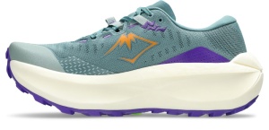 ASICS - pantofi alergare trail - Trabuco Max 5 - Foggy Teal | Radiant Amethyst - 38 - Img 2