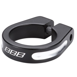 BBB - clema de strangere cu surub pentru tija sa bicicleta The Strangler 31.8 mm - negru