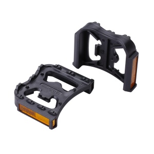 BBB - Platforme pedale bicicleta FeetRest - negru