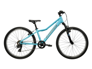 Bicicleta Copii Kross Hexagon JR 24 24 inch albastra Shimano Tourney
