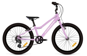 Bicicleta Copii Kross LEA Mini 1.0 20 inch roz Shimano Tourney