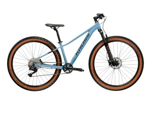 Bicicleta Copii Kross Level JR 6.0 27.5 inch albastra Shimano Deore