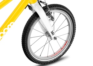 Bicicleta copii Woom 3 Automagic Go cu roti 16" galben Vibrant Yellow - Img 14