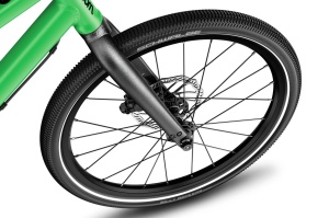 Bicicleta copii Woom 4 Explore cu roti 20" portocaliu Neon Coral - Img 24