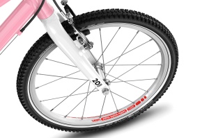 Bicicleta copii Woom 4 Go cu roti 20" roz pudra (powder pink) - Img 12