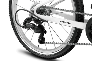 Bicicleta copii Woom 4 Go cu roti 20" roz pudra (powder pink) - Img 13