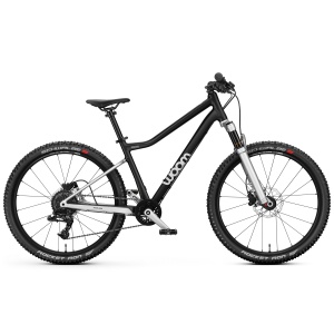 Bicicleta copii Woom 5 OFF AIR - generatia 2 - cu roti 24" negru - Img 1