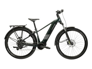 Bicicleta Electrica MTB Kross Influx SUV HYB 2.0 600 27.5 inch verde Shimano Cues