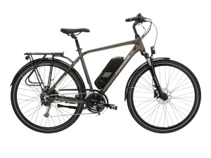 Bicicleta Electrica Trekking Kross Trans Hybrid 28 inch maro Shimano Tourney