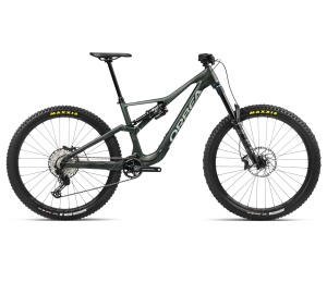 Bicicletă MTB Enduro full suspension Orbea RALLON M20 - Forest Green | Blue Stone (Gloss)