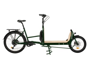 Bicicleta MTB Hardtail Kross E-cargo Platform 19 inch verde microSHIFT