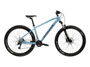 Bicicleta MTB Hardtail Kross Hexagon 4.0 27.5 inch albastra Shimano Acera