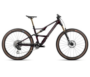 Bicicletă MTB Trail full suspension Orbea OCCAM SL M-LTD - Wine Red Carbon View | Titan (Gloss)