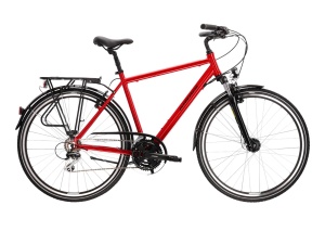 Bicicleta Urban Kross Trans 3.0 28 inch rosie Shimano Acera