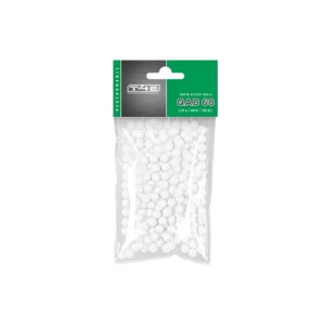 Bile polimer T4E Umarex Performance QAB 68, cal. .68, 3.59g, albe, 100 bucati, spargere geam securizat, autoaparare