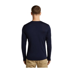 Bluza Barbati Icebreaker Merino 200 Oasis Ls Crewe Skiingyeti Dk Loden Navy - Img 2
