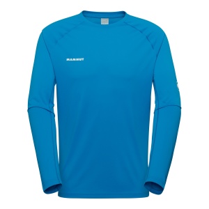 Bluza Barbati Mammut Ducan FL Longsleeve Glacier Blue - Img 2