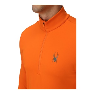 Bluza Barbati Spyder Prospect 1/2 Zip Flash Orange - Img 3