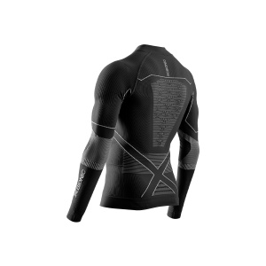 Bluza Barbati X-Bionic Energy Accumulator Light Half Zip X Black/Light Grey - Img 2