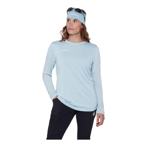 Bluza Femei Mammut Tree Wool FL Longsleeve Nebla